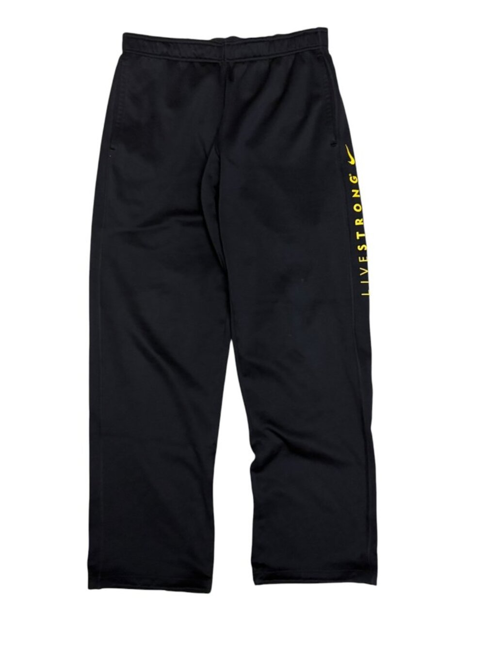 NIKE LIVESTRONG Pants ThermaFit Sweatpants Y2K Casual Workout Sweats Mens Small